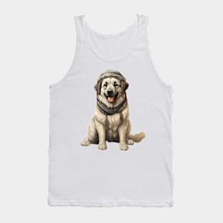 Winter Anatolian Shepherd Dog Tank Top